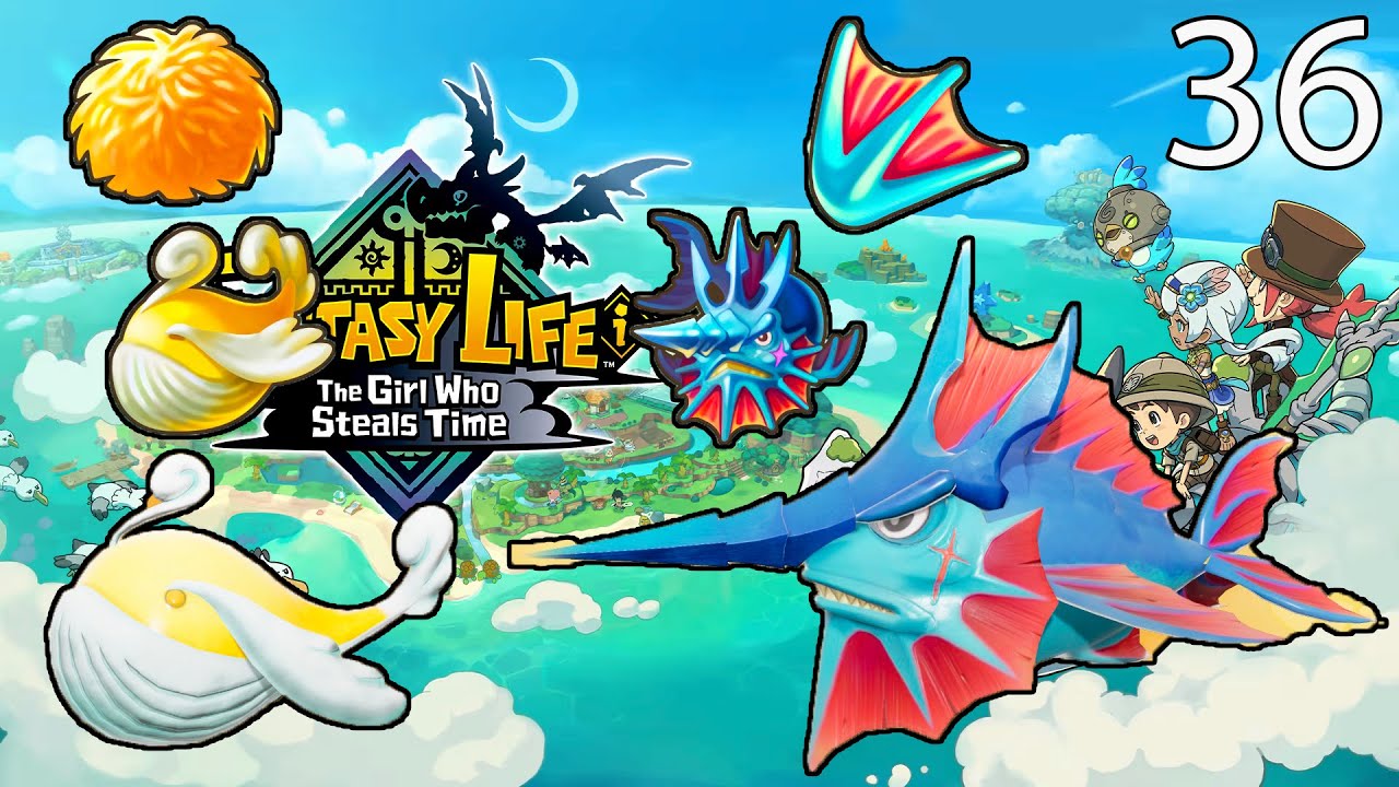 หาของจากบอสปลาเทพ เสา Rank 5 Fantasy Life i: The Girl Who Steals Time EP36