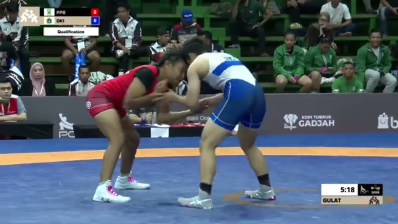 PON BELADIRI 2025,CABOR GULAT, KELAS 50KG GAYA BEBAS PUTRI.. KUDUS JAWA TENGAH.