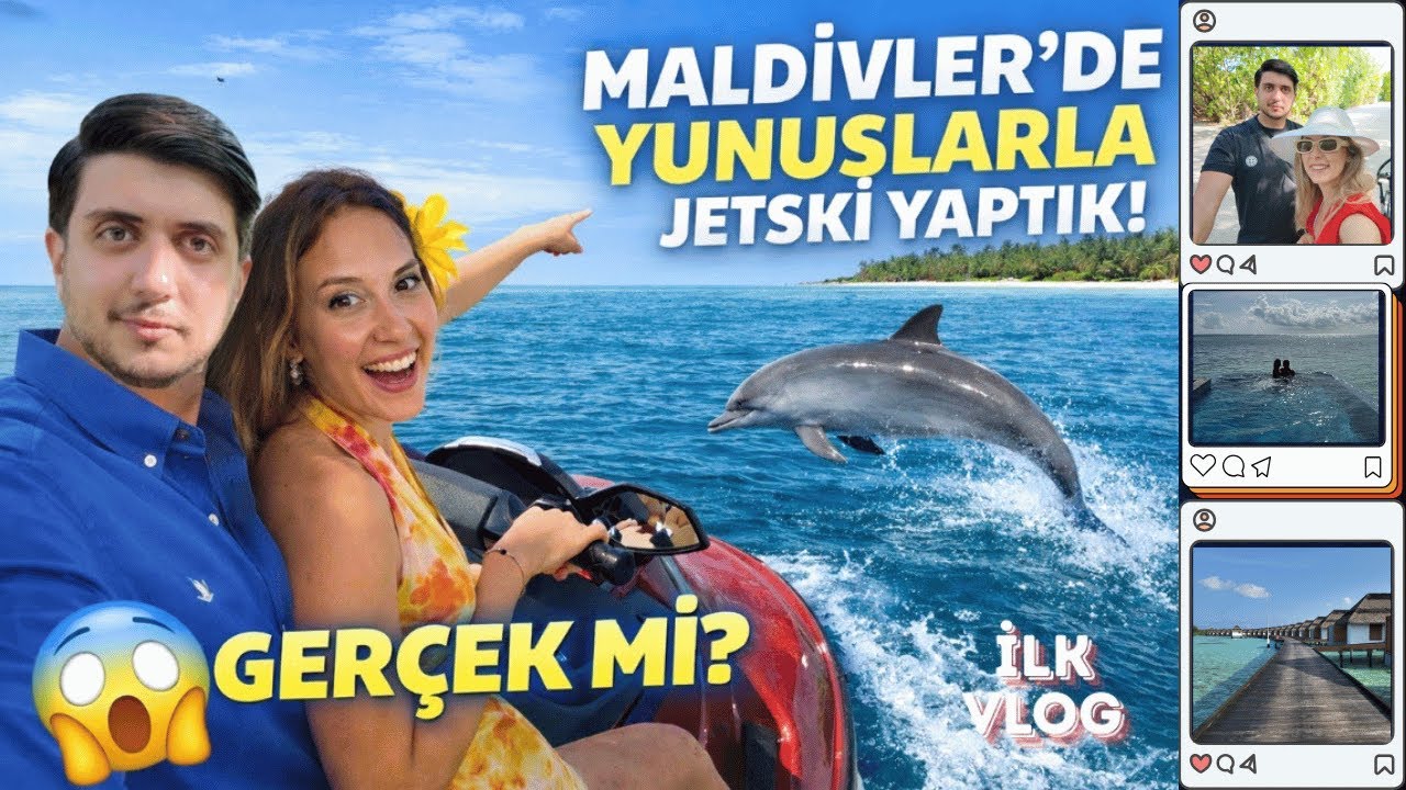 Maldivler Balayı Günlüğümüz: Beklediğimizden Daha Pahalı mıydı? (Yunus Sürüsü Sürprizi!)
