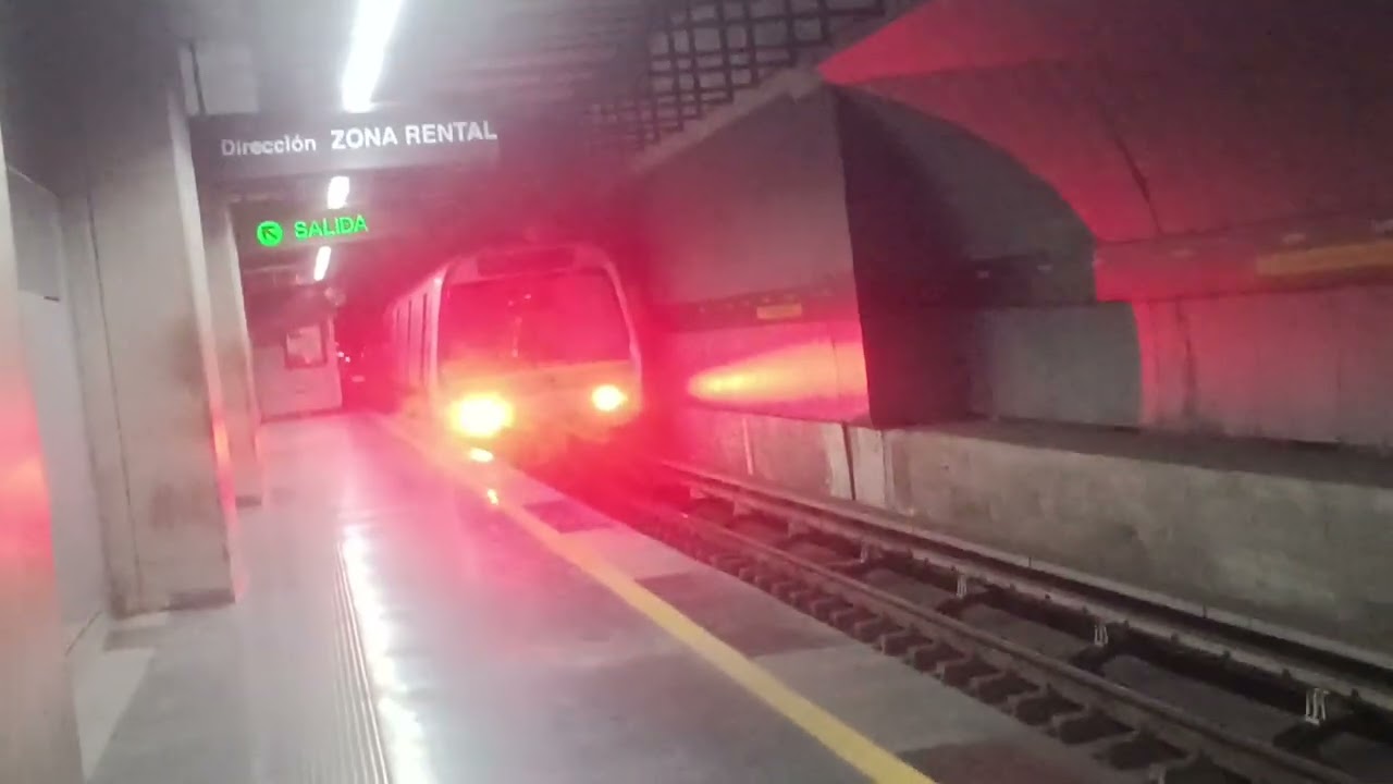 el metro de Caracas estación capuchinos con Dirección Zona rental (video por David)