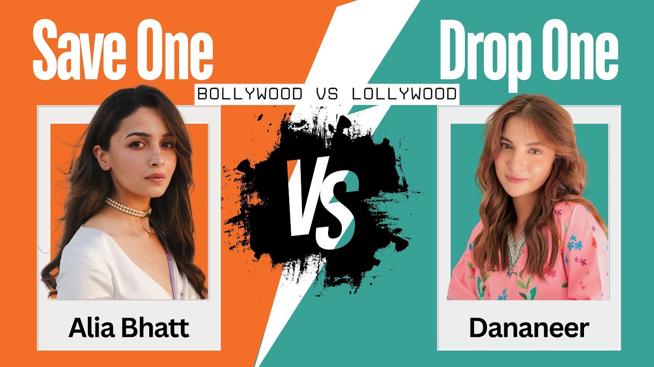 Pakistani Actress VS Indian Actress | Save One Drop One | Funquestic