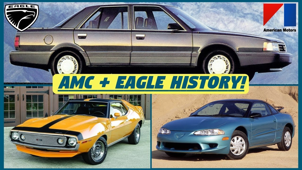 The History of AMC (1954-1987) and Eagle (1988-1998) + Full Eagle Lineup (Talon, Premier, etc.)