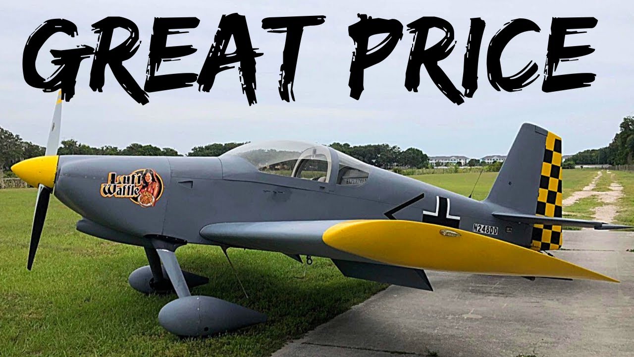 Бюджетный аэробатический самолёт — Vans RV-6