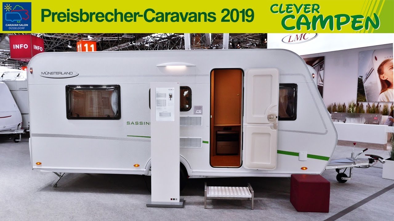 Caravans unter 15.000€: Die 5 Discount-Highlights des Caravan Salons Düsseldorf 2019 | Clever Campen