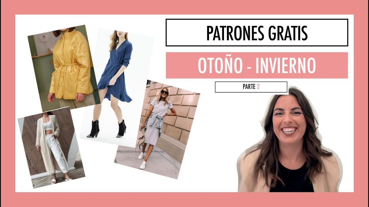 💥 &iexcl;PATRONES GRATIS! 💥 Patrones de costura para Oto&ntilde;o Invierno para imprimir en casa PARTE 2 🧵