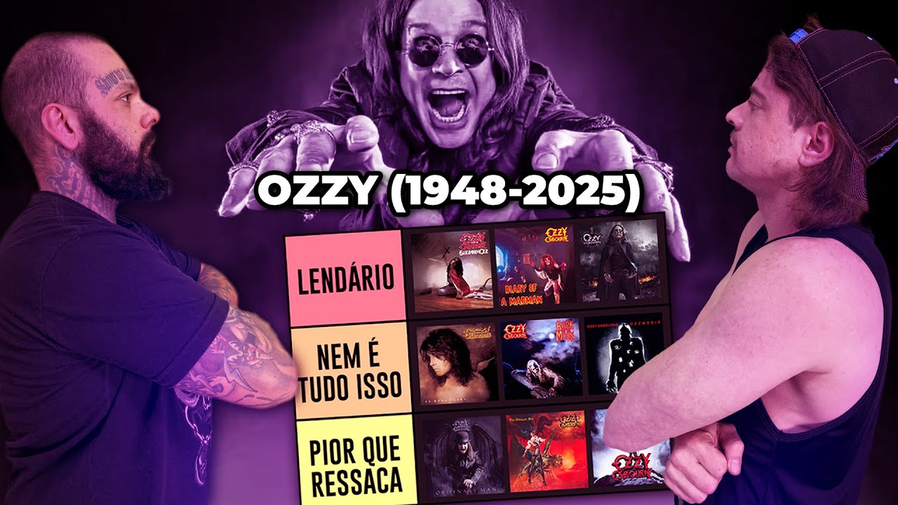 TIER LIST DO OZZY OSBOURNE