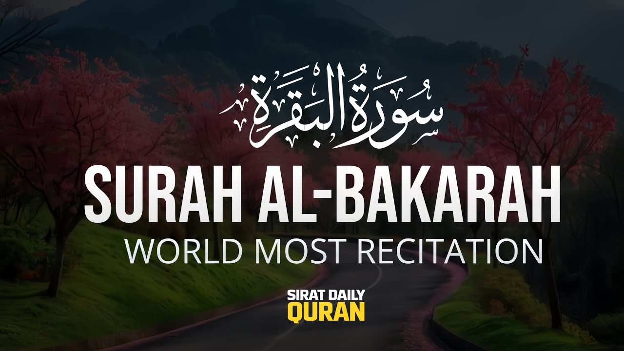 Surah Al-Baqarah Full | Beautiful Quran Recitation by Qari Ala Aqel | Peaceful Tilawat (HD)