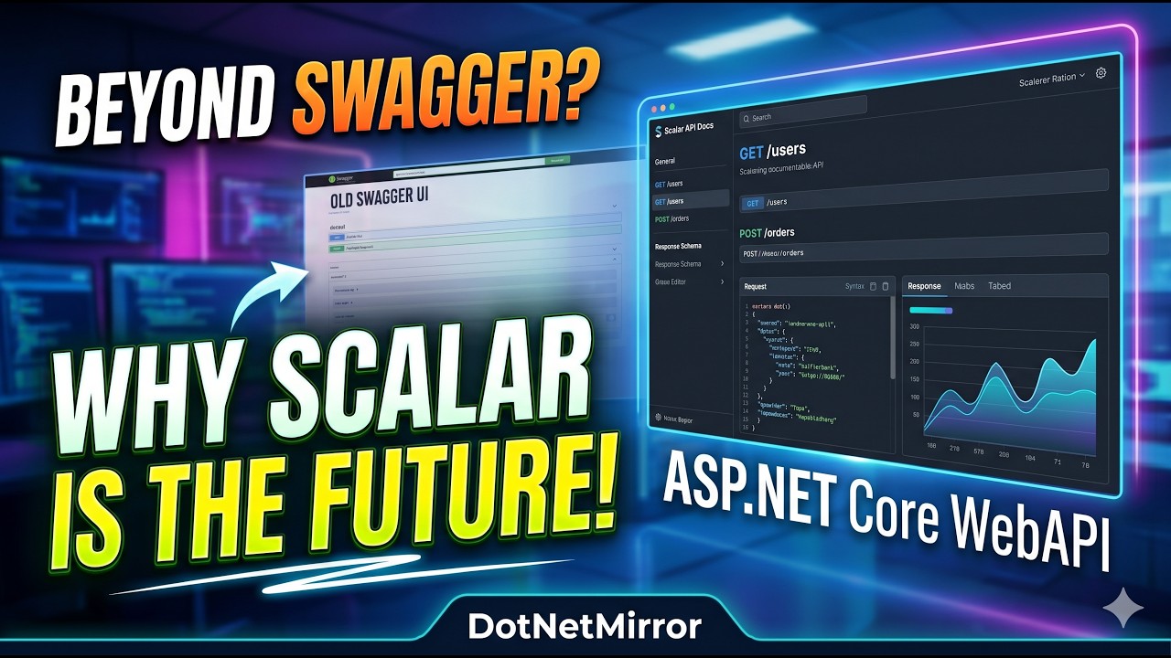 Beyond Swagger? Why Scalar is the Future of ASP.NET Core APIs