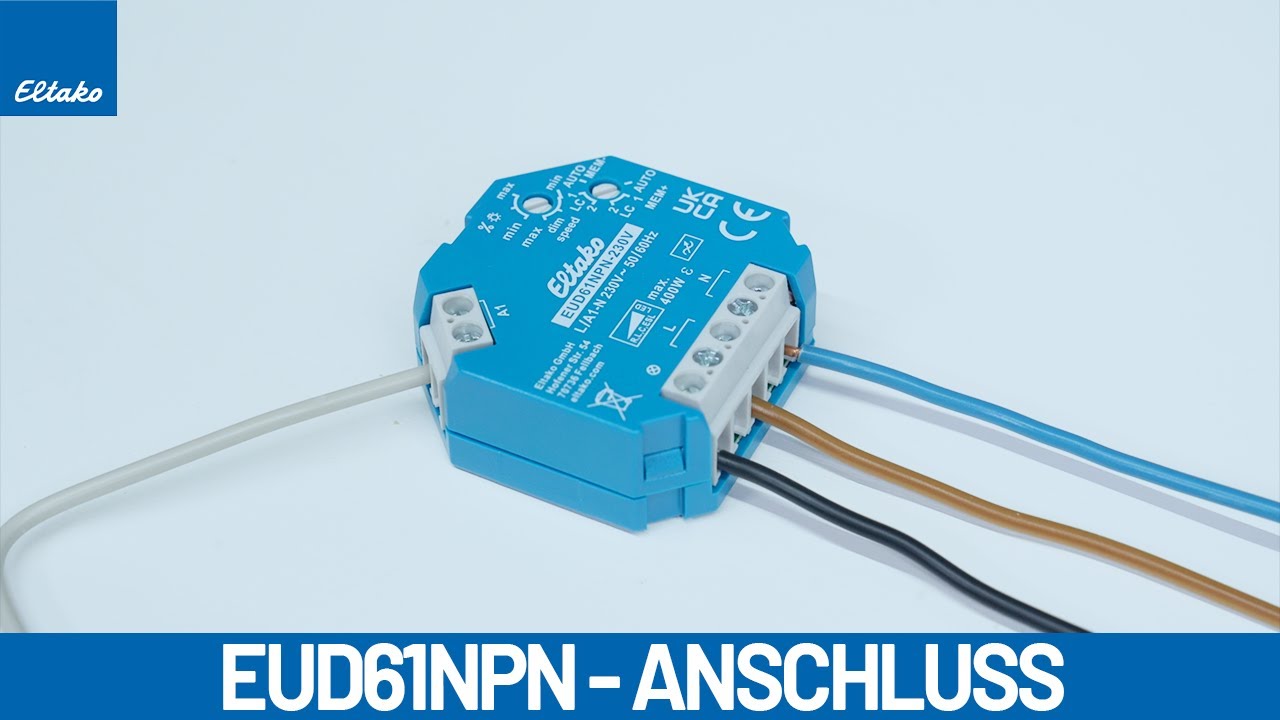 EUD61 Anschluss - Quick Tutorial