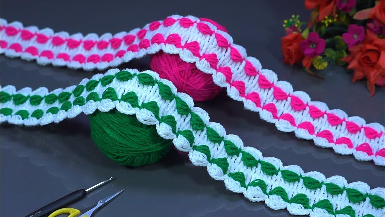 Gorgeous!🌸 Toran Patti design || Crochet lace || Step-by-Step Guide for beginners 