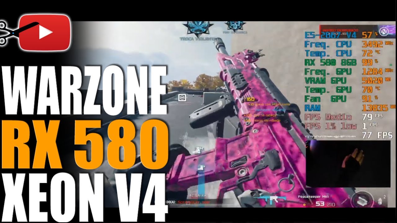 🔴 LIVE - WARZONE 5 | E5 2667 V4 + RX 580 8GB 2048 SP | MLLSE | XEON E5-2667 V4 | X99 | VERDANSK