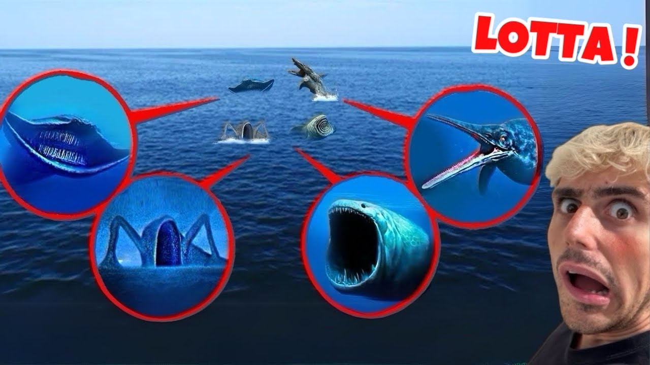 LOTTA SUL MARE FRA TUTTI I MOSTRI MARINI…😱🌊 *EL GRAN MAJA VS THE BLOOP*