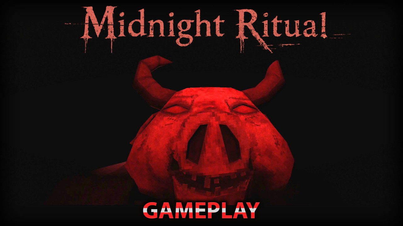 Midnight Ritual - Indie Horror Game(GAMEPLAY)