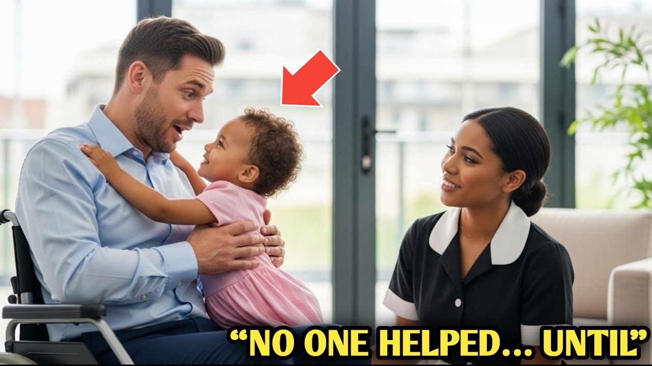 No One Wanted to Take Care of the Disabled Billionaire… Until the Maid’s Toddler Appeared