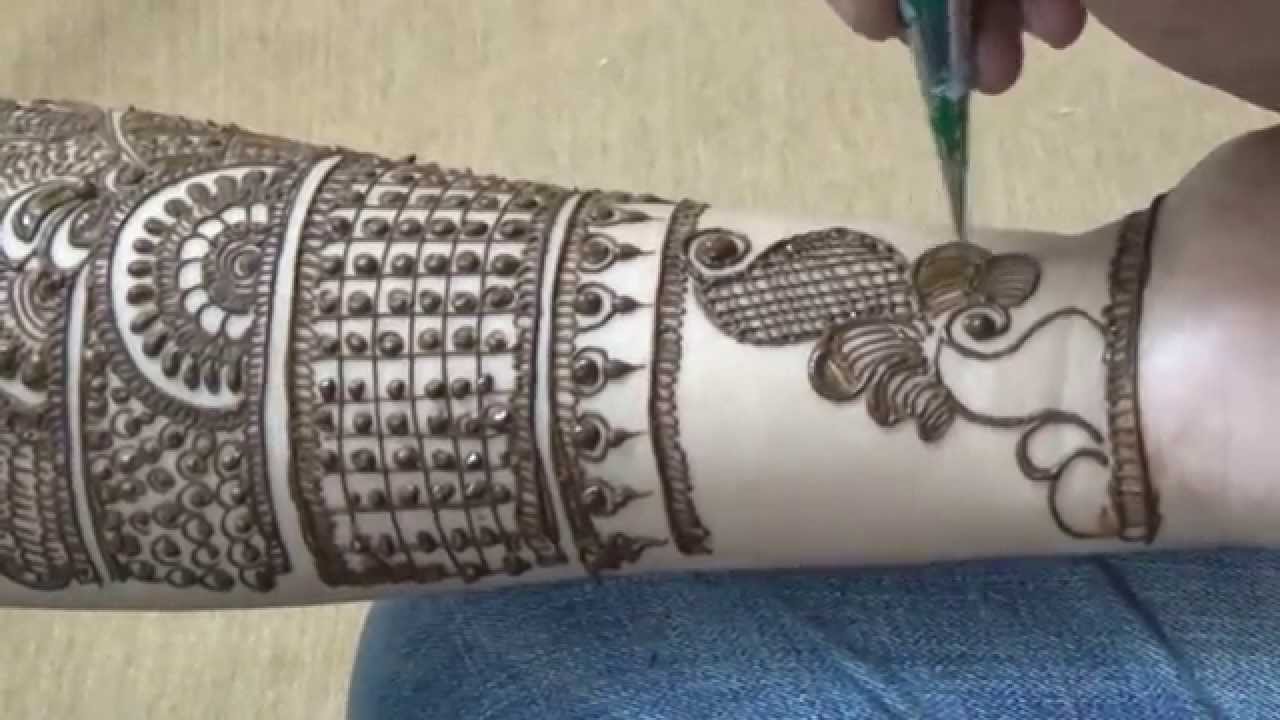 Full Hand Bridal Mehendi Design Vid 1:Best Dulhan Mehendi(Beautiful)