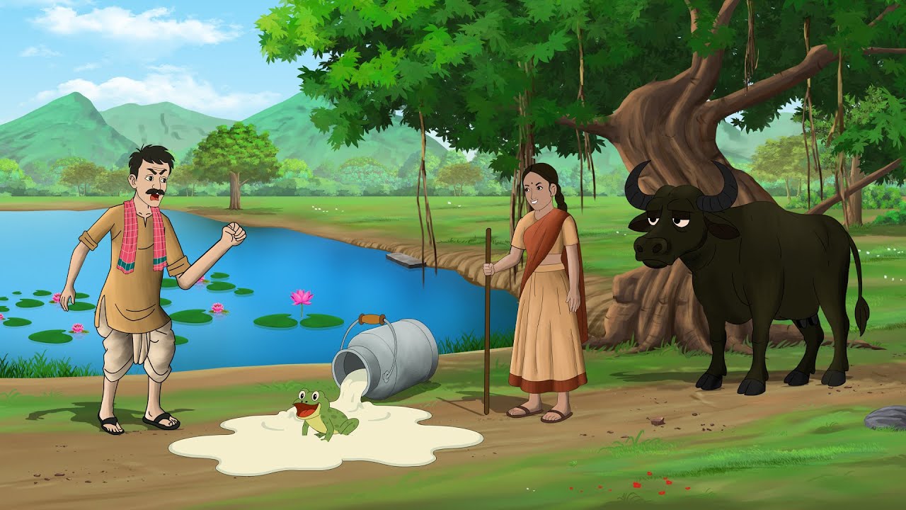 मिलावटी दूधवाला   | Milawati Dudhwala | cartoon | moral story | Hindi Kahani
