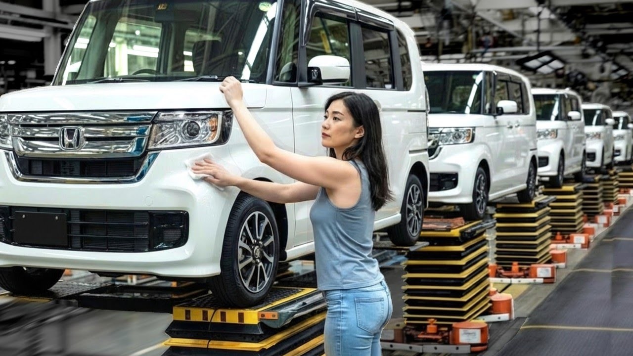 How Honda N-BOX Cars Are Made | Inside a Japanese Microcar Factory (Full Process)