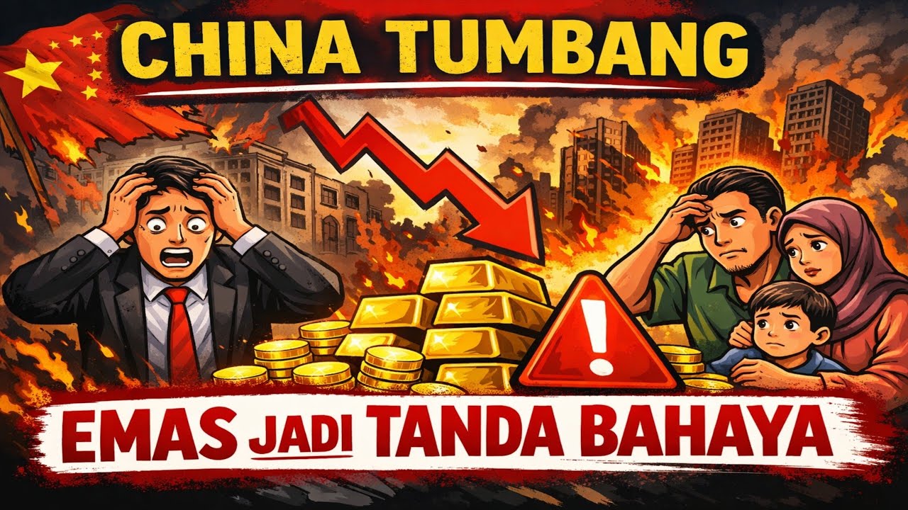 🚨 China Rugi US$2 Miliar, Apakah Emas di Indonesia Aman⁉️