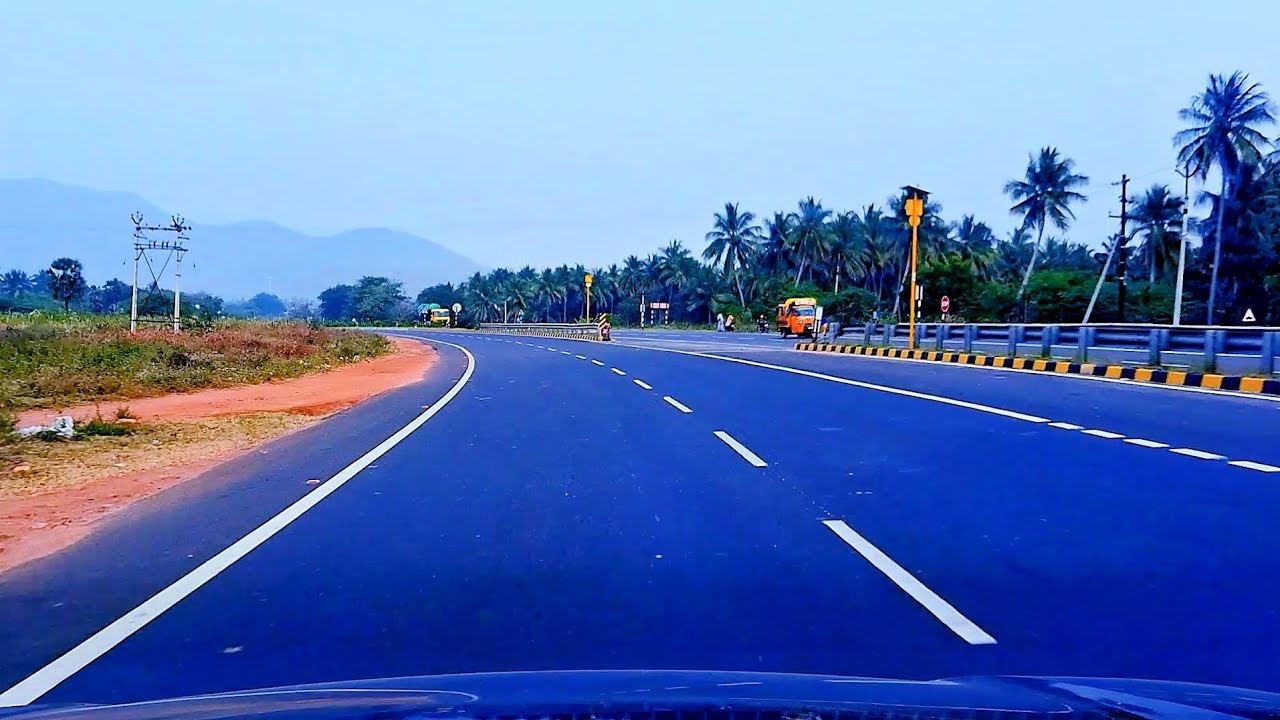 Dindigul Trichy Highway Car Driving 