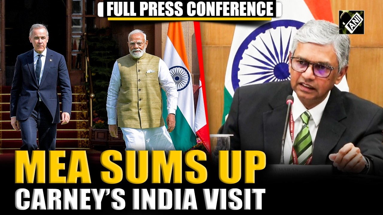 MEA on PM Mark Carney’s India visit, relations with Canada, terrorism, Nijjar killing and more
