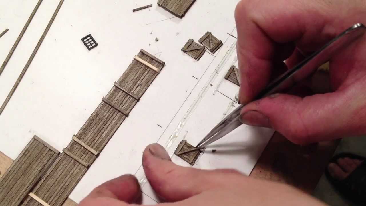 How to Scratchbuild a Simple Shed   pt1