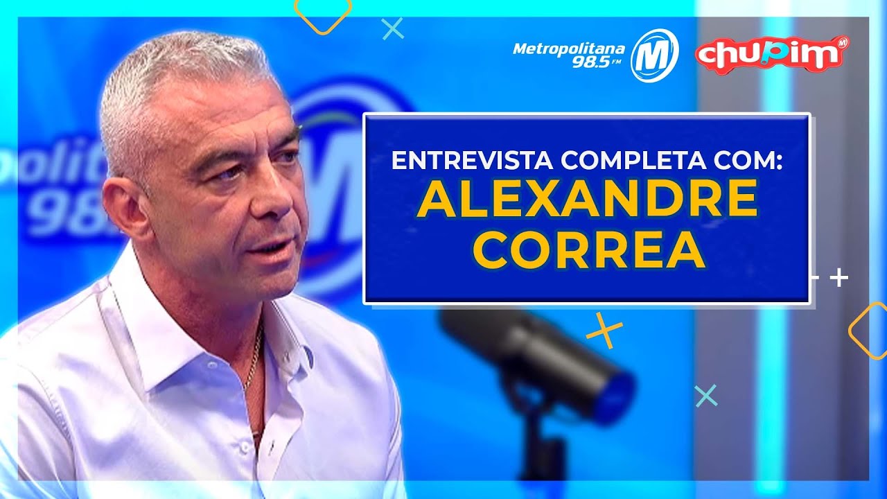 ALEXANDRE CORREA - ENTREVISTA COMPLETA