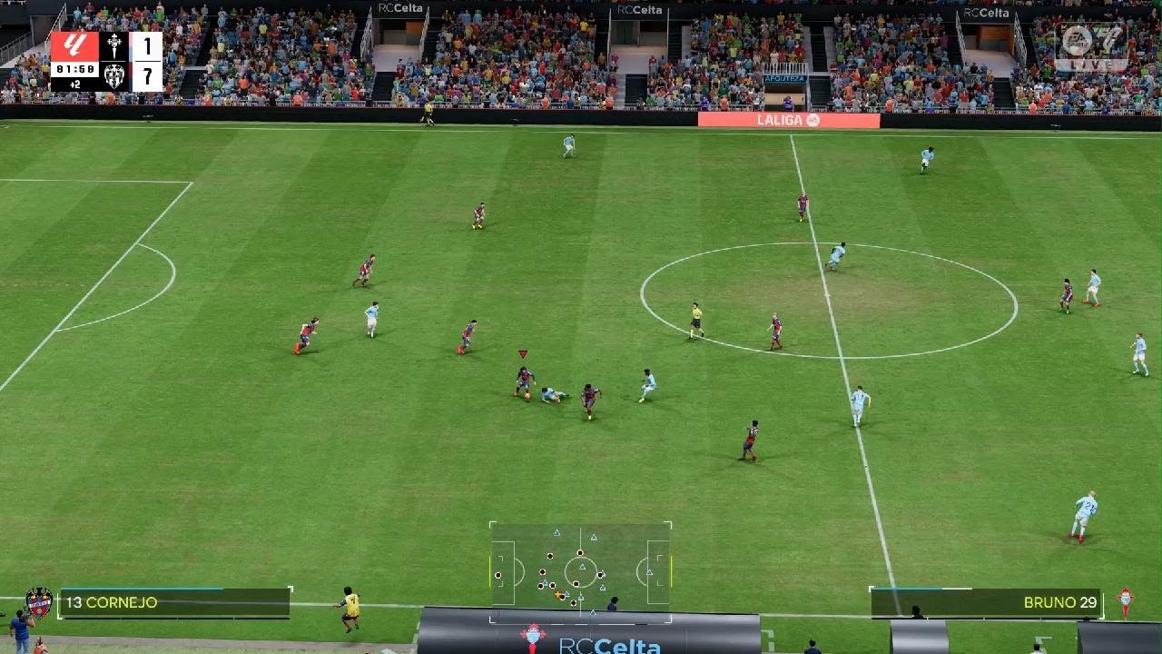 EA SPORTS FC 25_20260222 le celta prend cher en deux match. Levante gagne la coupe du roi