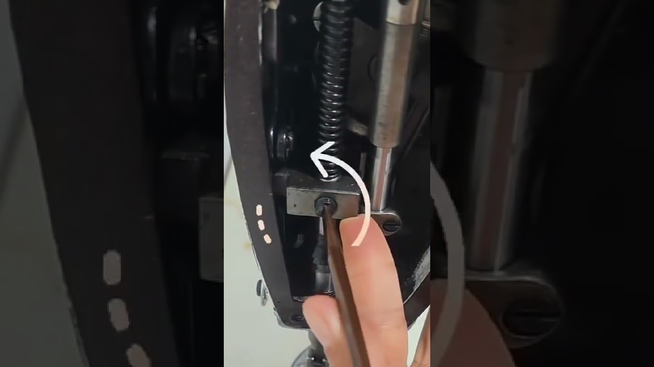 how to adjust sewing machine