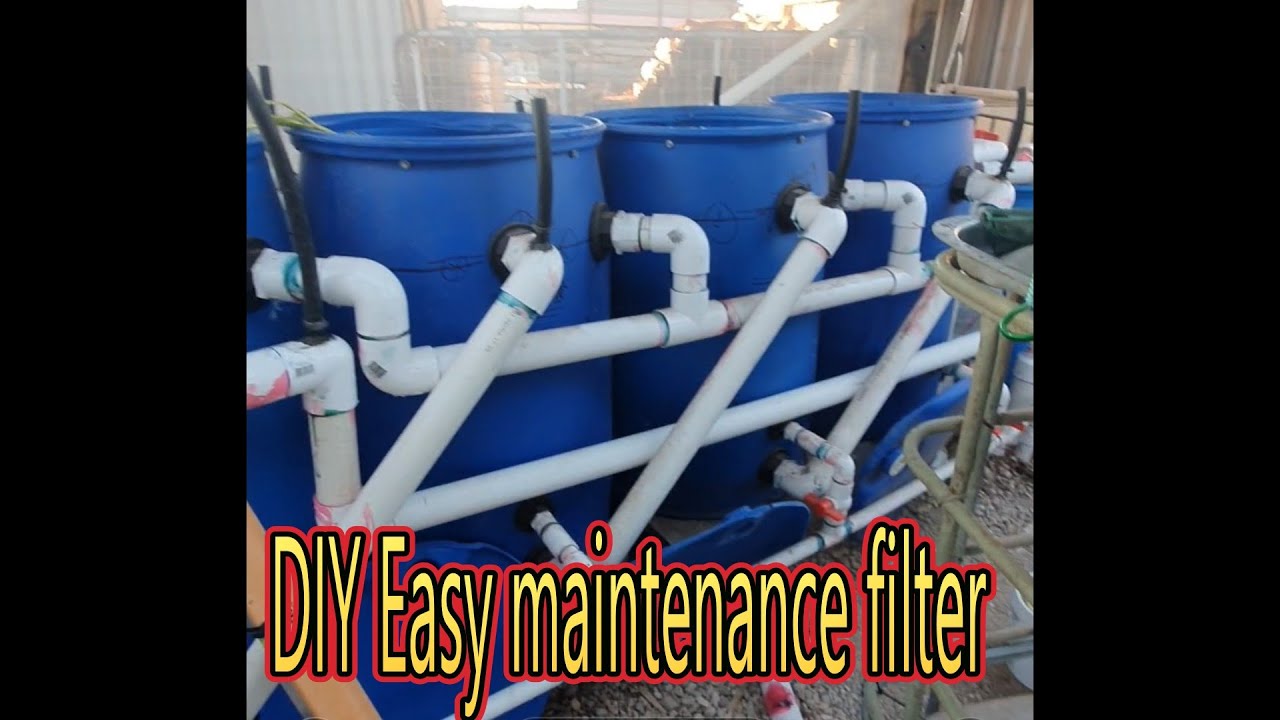DIY filter build for my goldfish fry house