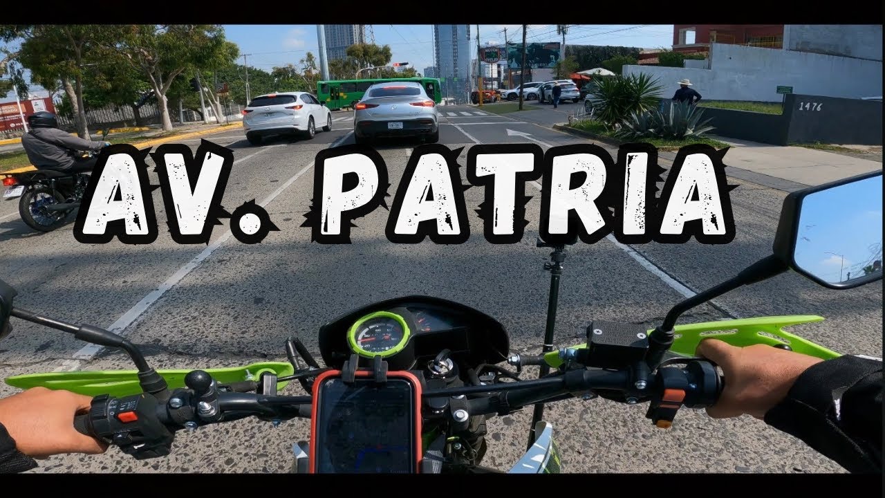 Recorrí TODA la AVENIDA PATRIA en MOTOCICLETA