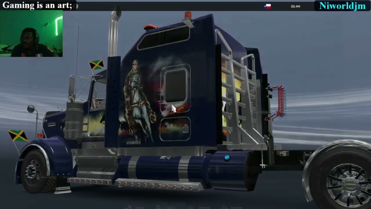 ATS: 15: Kenworth w900 - Walmart Delivery (TX WY) - Trucking is an art