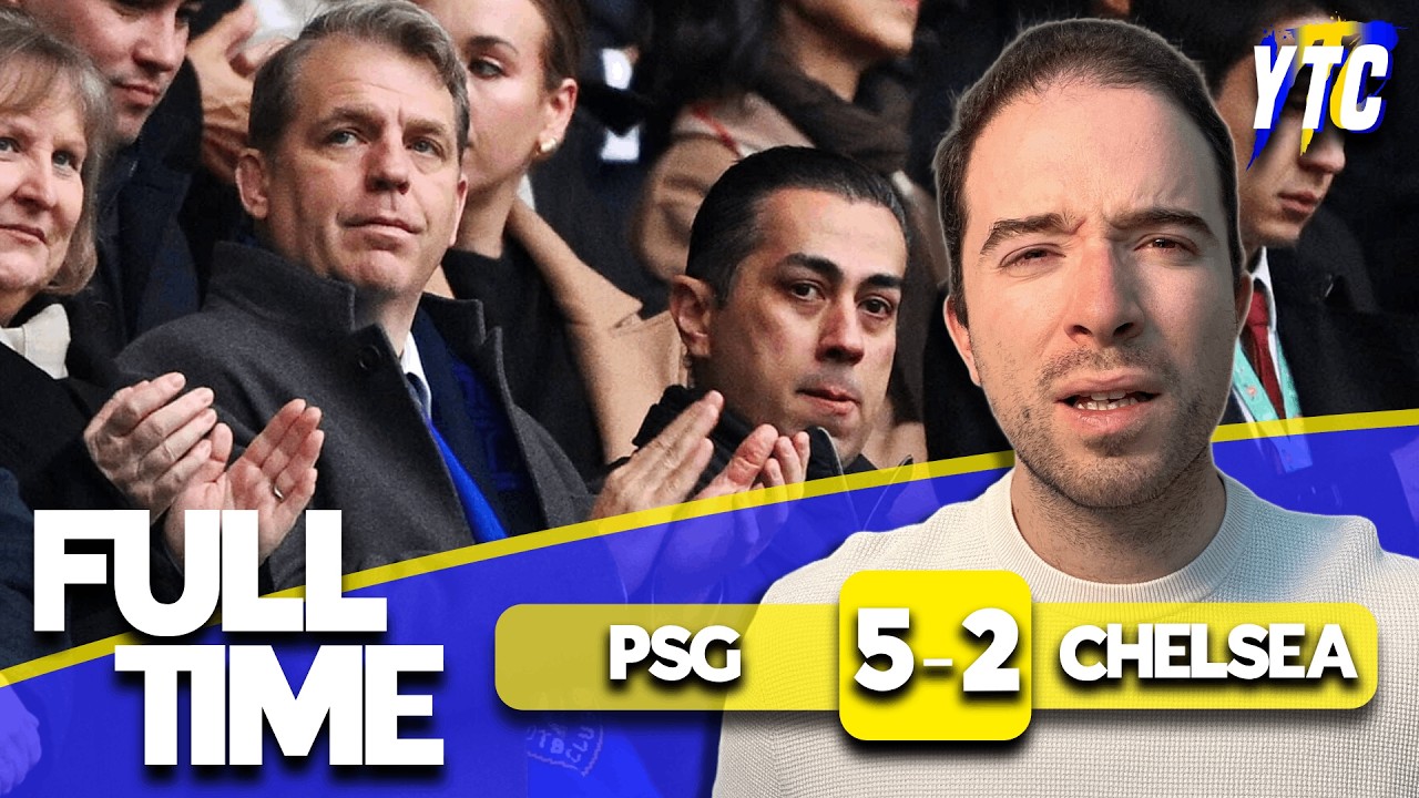 I FEEL SICK. BLUECO OUT. | PSG 5-2 Chelsea