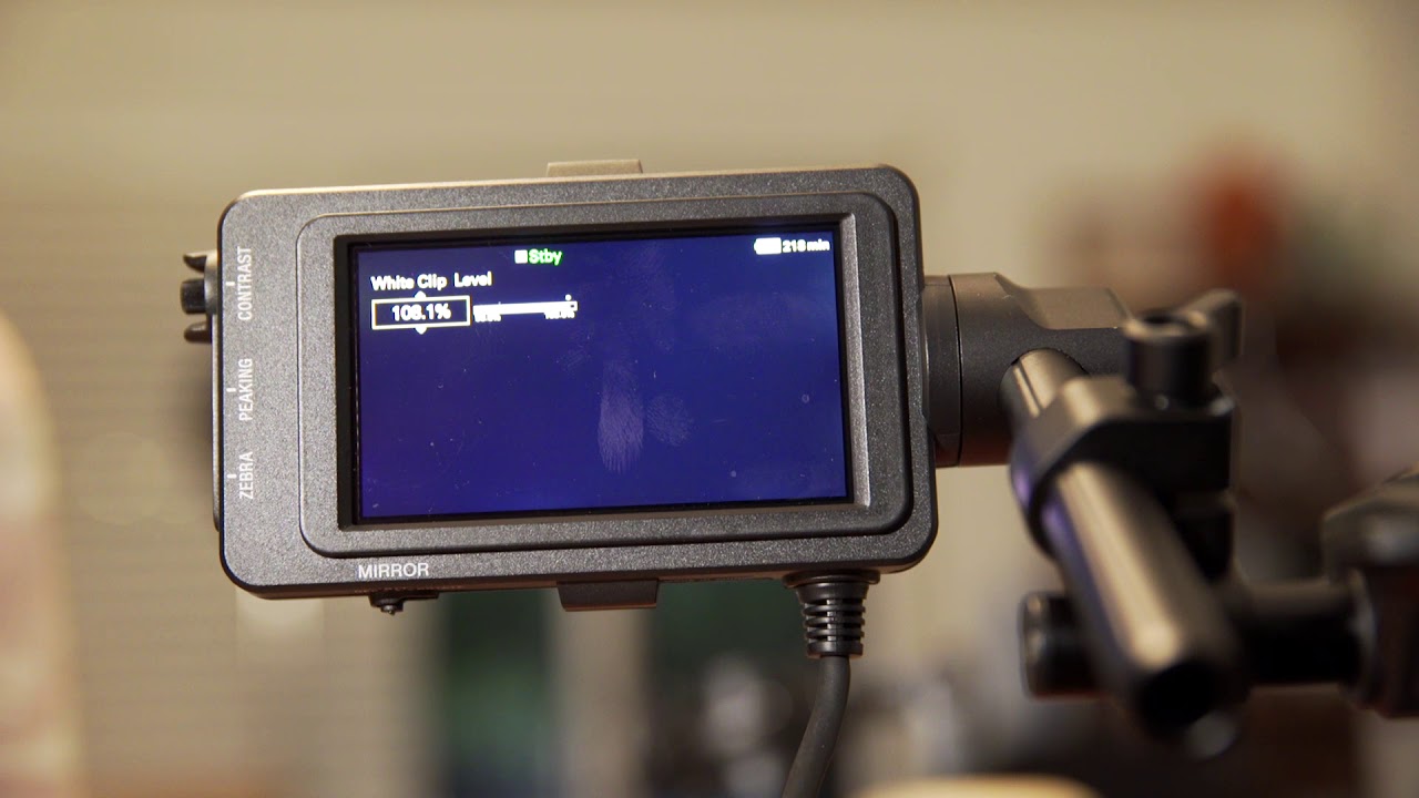 Начало работы с Sony FS7 (пользовательский режим — настройки по умолчанию)
