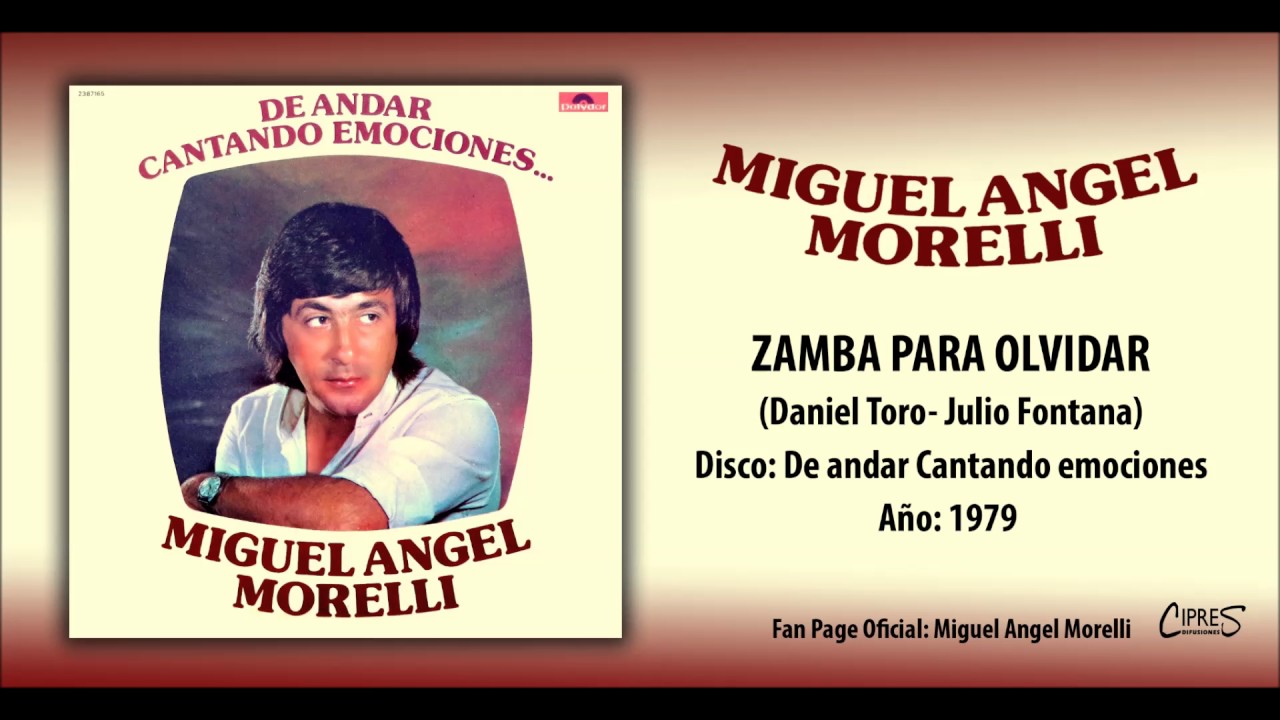 Zamba para olvidar | Miguel Angel Morelli