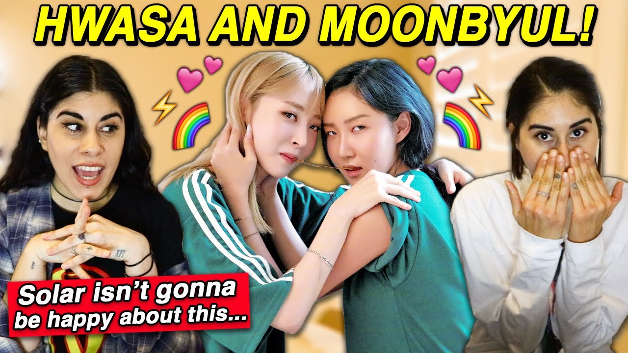 Моменты, когда Мунбёль была готова рискнуть всем ради Хвасы! 🥵💘 (Hwabyul Mamamoo)