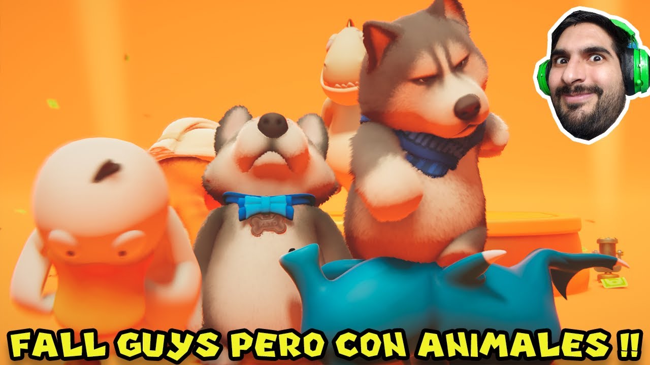 FALL GUYS PERO CON ANIMALES !! - Party Animals con Pepe el Mago (#1)