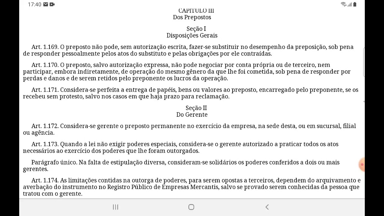 CC - C&oacute;digo Civil (L 10406/02), arts. 1142 a 1195 (dir. empresarial), &aacute;udio VOZ HUMANA, 2022