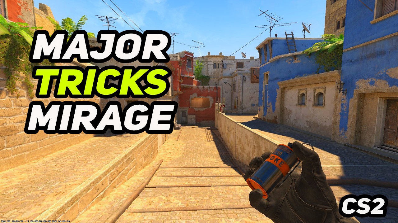 CS2 Mirage - New Meta Major Tricks By Falcons