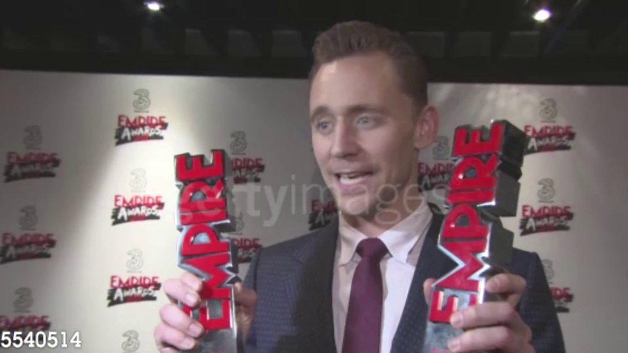 Tom Hiddleston on winning the Hero Award