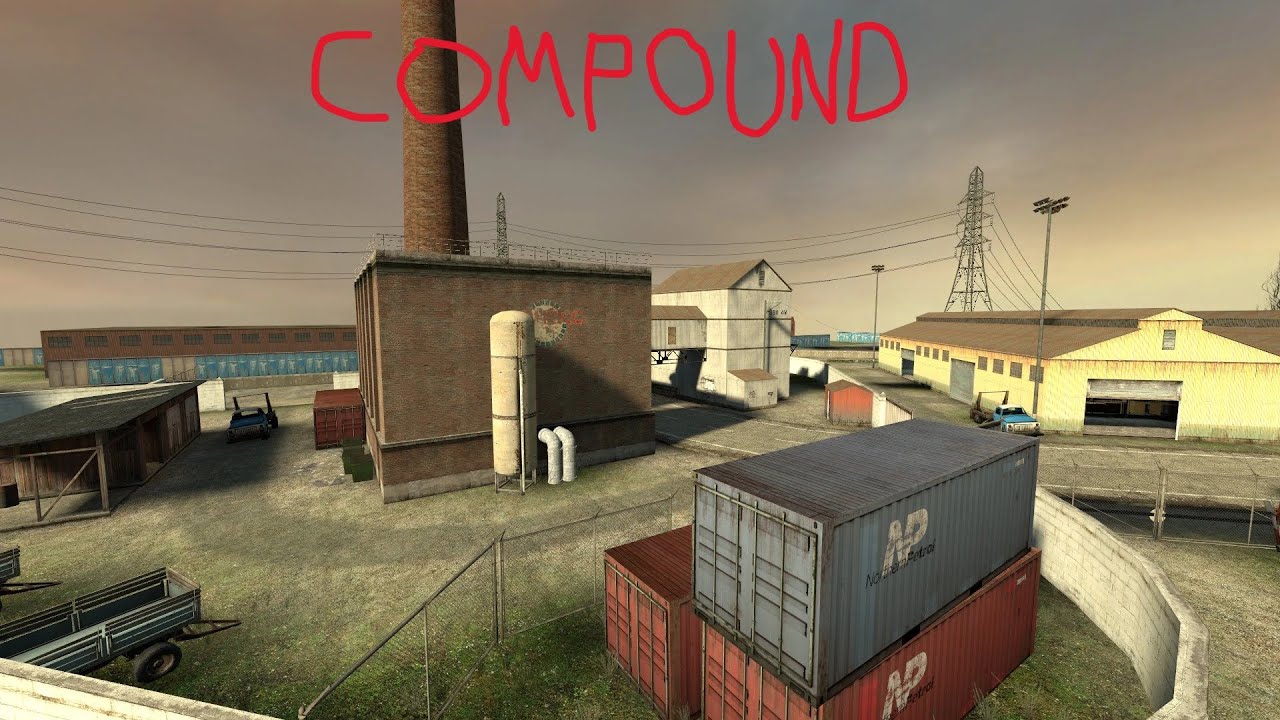 CS Source Cs_Compound Gameplay