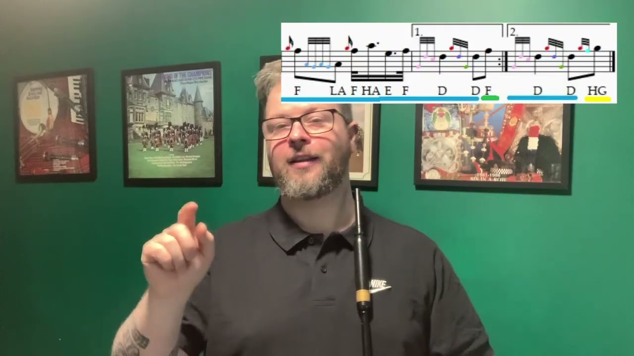 Bagpipe Tutorial 15 - Ms. Delicia Chisholm