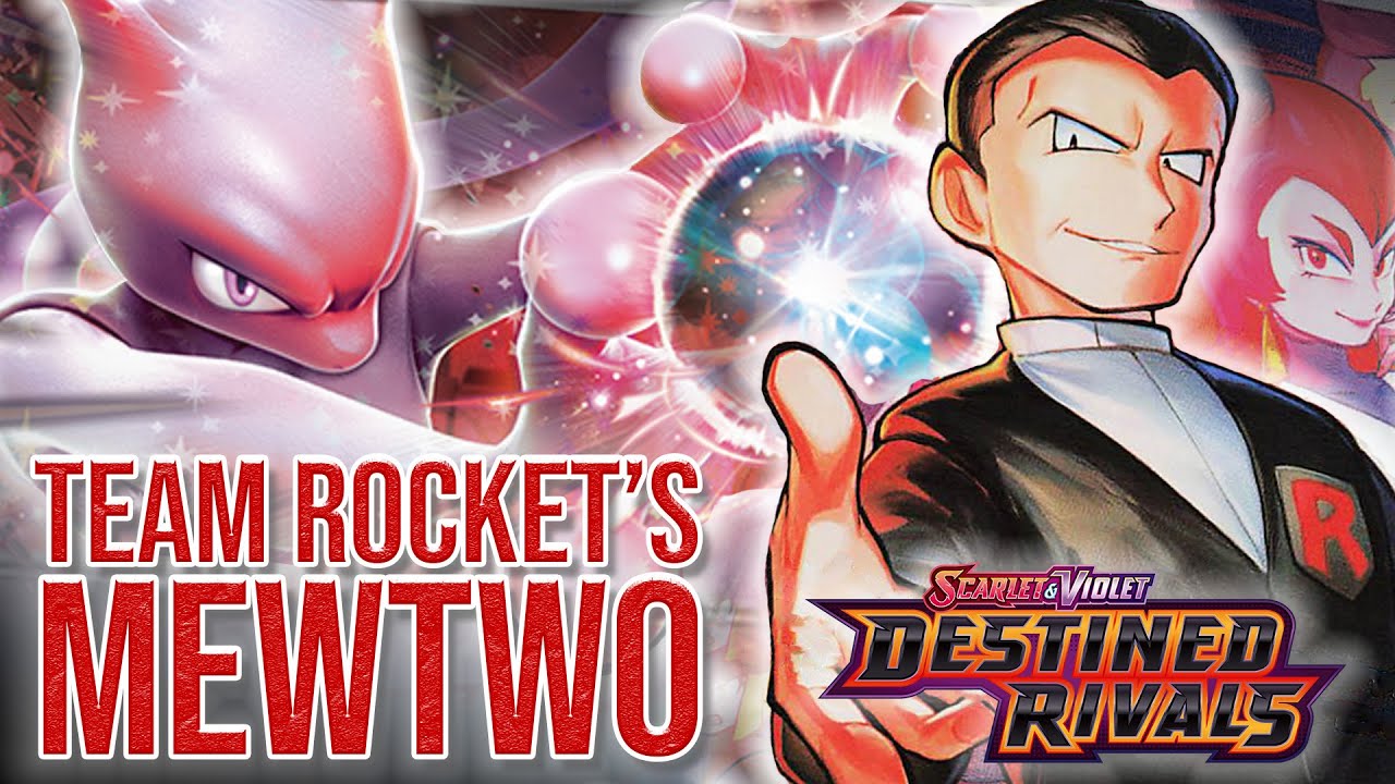 Team Rocket RETURNS in Destined Rivals! Mewtwo Decklist, Strategy & Battles!