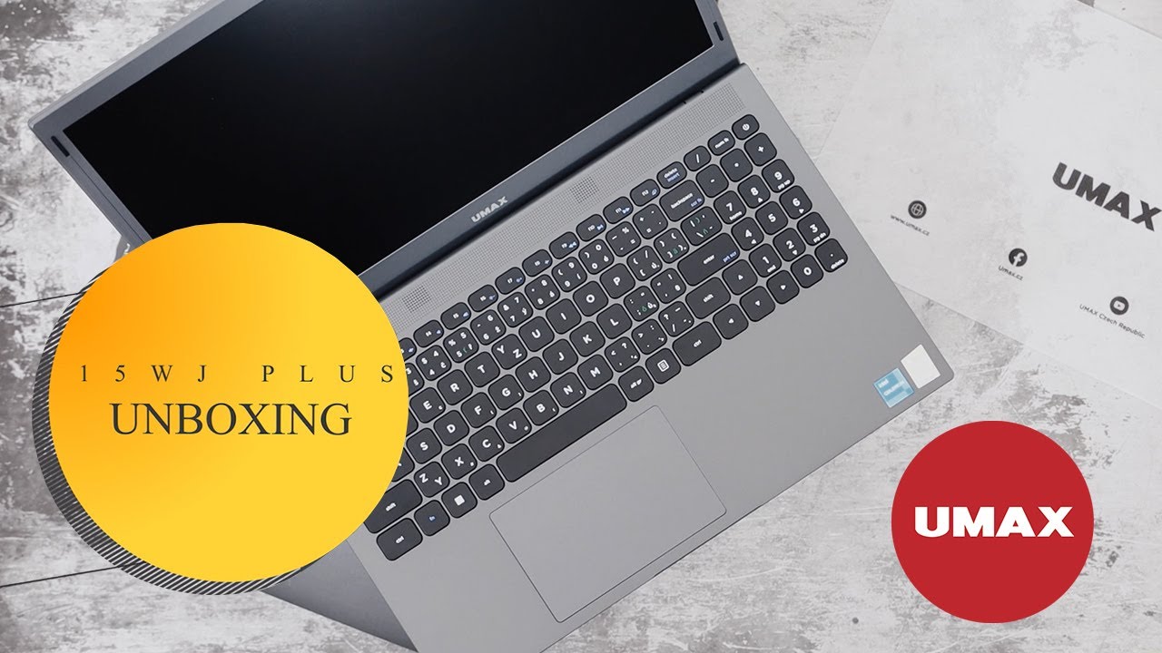 Notebook UMAX Visionbook 15WJ Plus | UNBOXING | Rozbalení notebooku | Intel Celeron N5100 | M.2 SSD