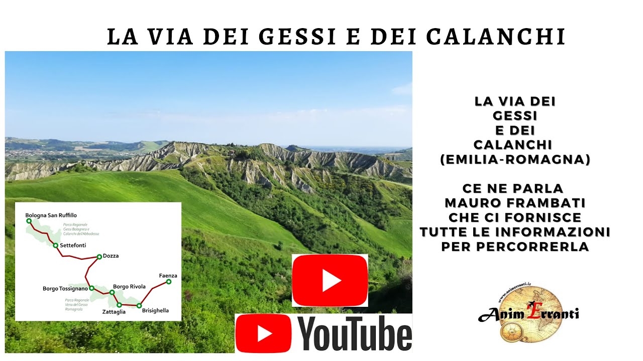 La Via dei Gessi e dei  Calanchi - Emilia Romagna
