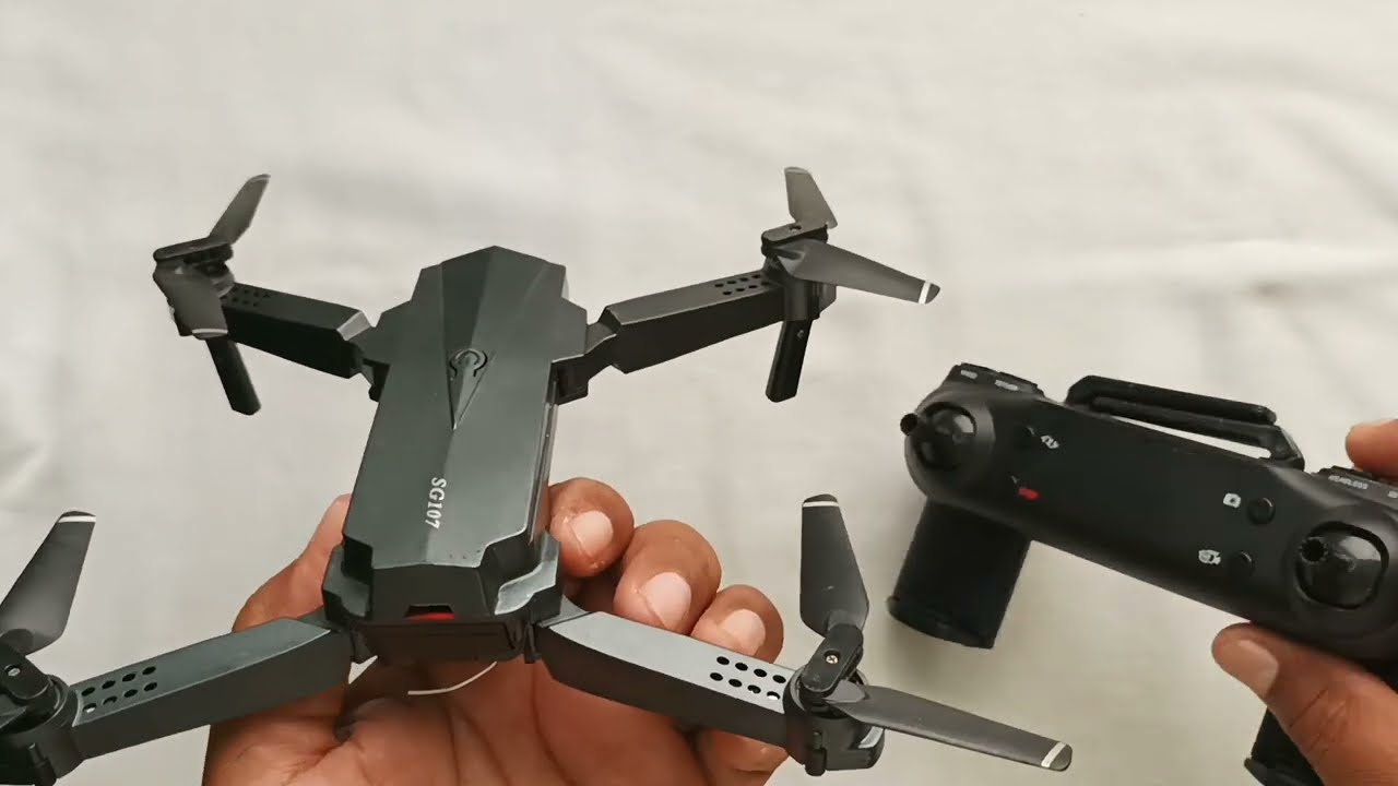DRONE SG107 COMO PILOTAR PAREAR CALIBRAR E VOAR.