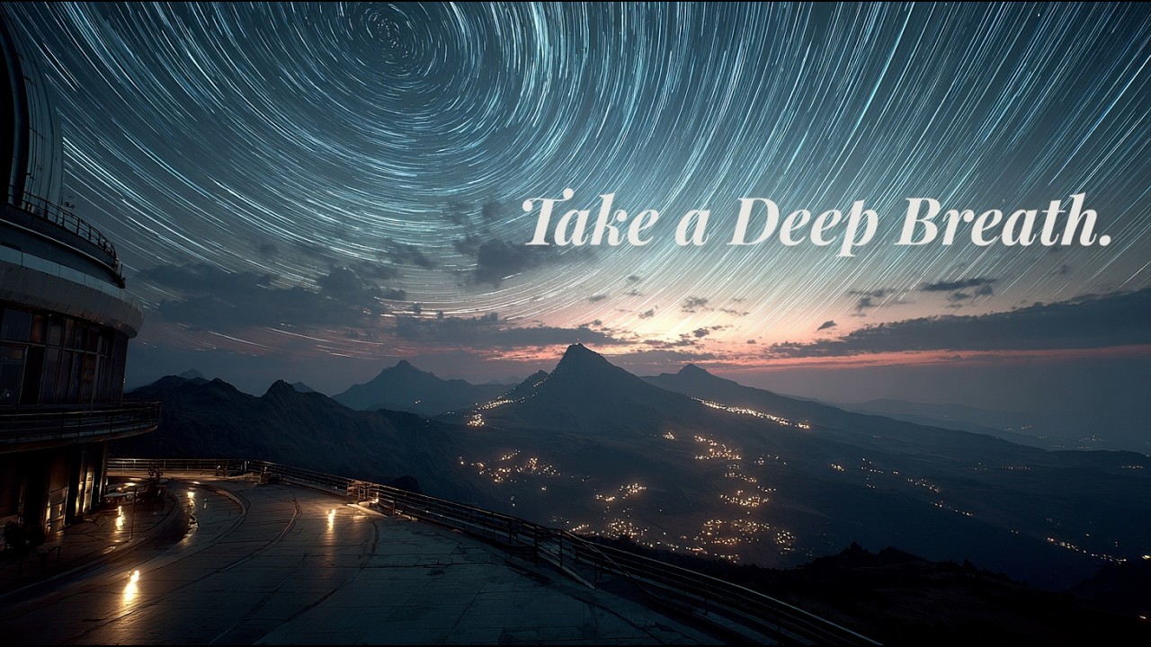 Take a Deep Breath. 🌙 Calm Piano Under the Night Sky (2.5 Hours)