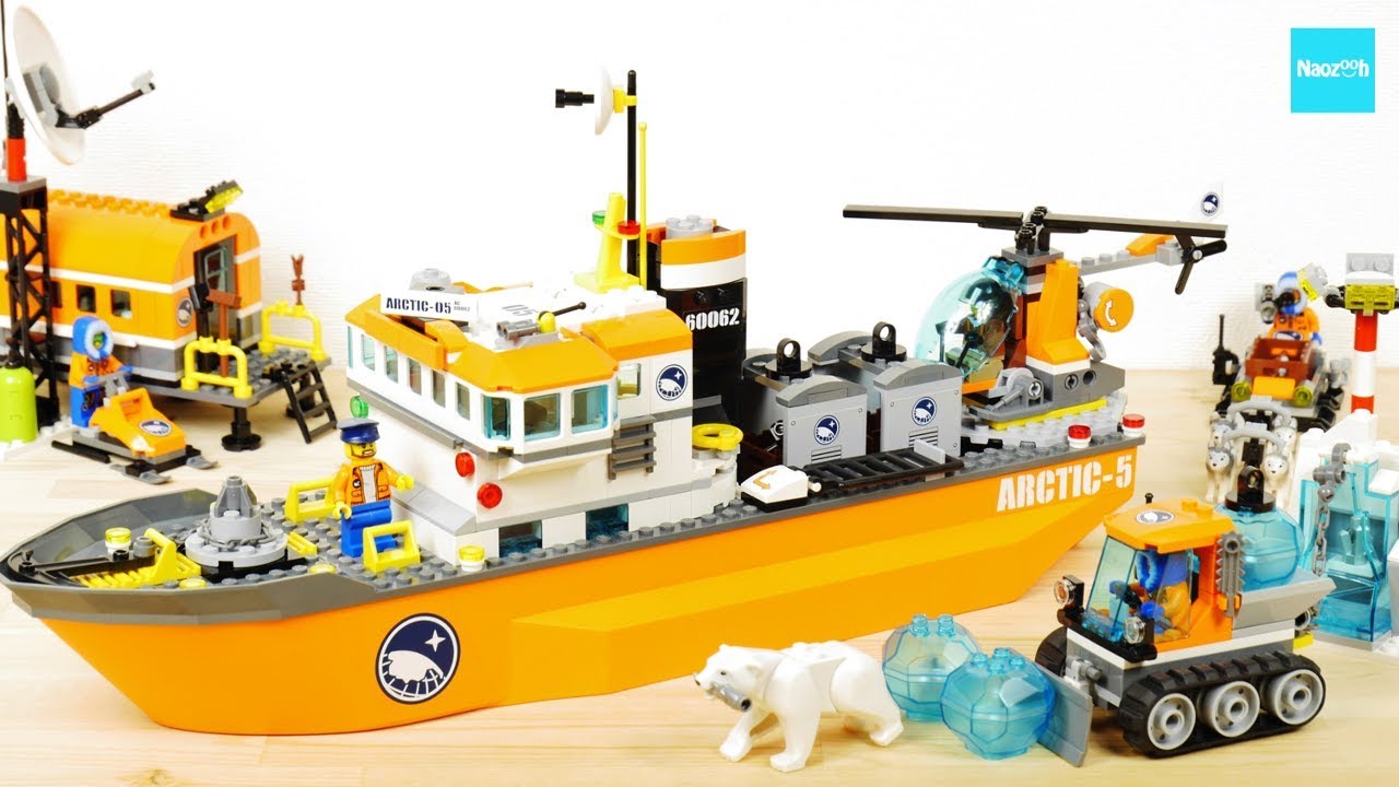 レゴ シティ アイスブレーカーシップ 砕氷船 60062 ／ Lego City ice breaker ship 60062