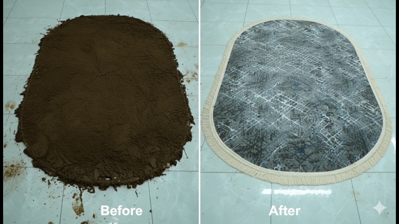 Extremely Satisfying Carpet Cleaning 😌 | Deep Cleaning Dirty Carpet (Long Video)