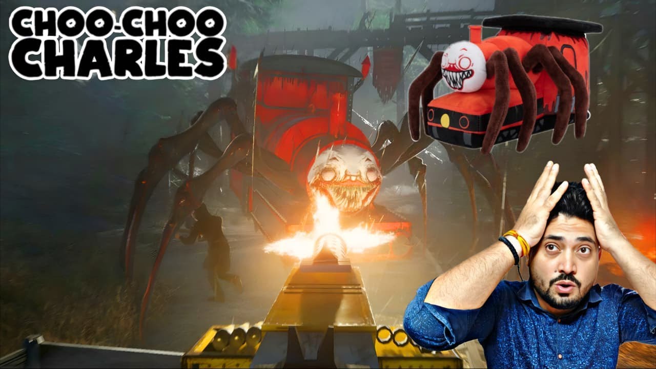 choo choo charles HORROR GAMEPLAY LIVE  