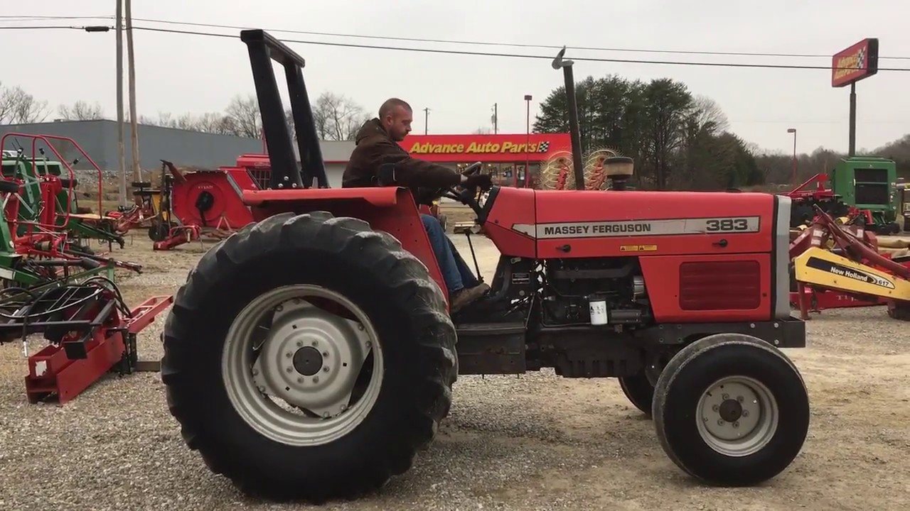 SOLD--Massey Ferguson 383 Tractor For Sale $13900